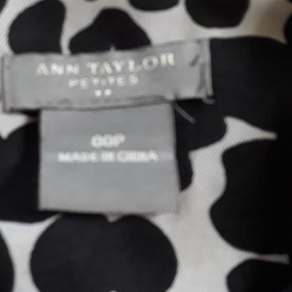 🐖Well tailored ann taylor top size 00p - Picture 2 of 2